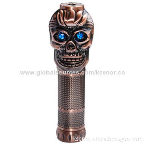 Newest Mechanical Mod Skull MM, White Chrome, Golden Chrome Colors